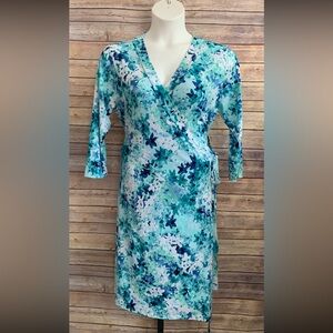 Jaclyn Smith Wrap Dress -Size XLarge